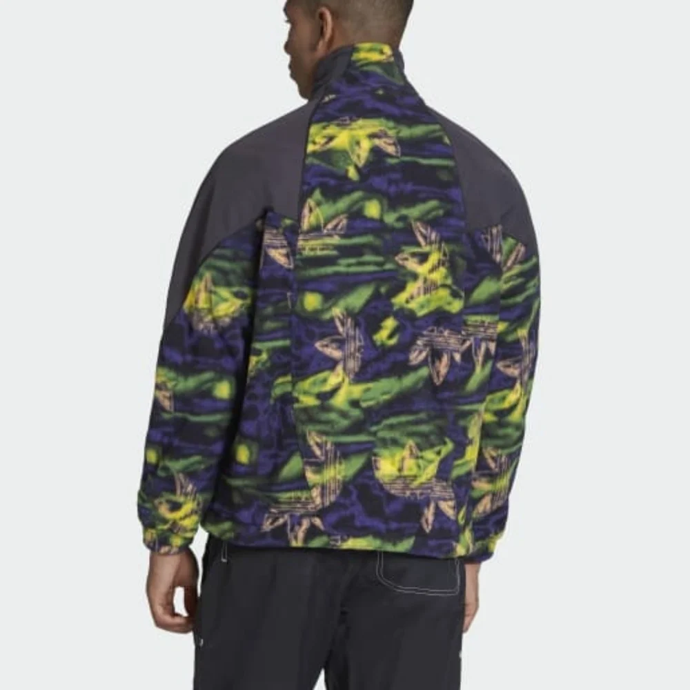 Mens Adidas Trefoil Polar Fleece Top NWT